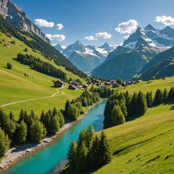 Quels sont les meilleurs endroits pour des vacances actives en montagne en Suisse?