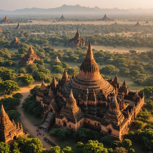 Comment organiser une visite des temples antiques de Bagan en Birmanie?