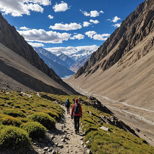 Quels conseils pour une randonnée en haute altitude dans les montagnes de Ladakh, Inde?