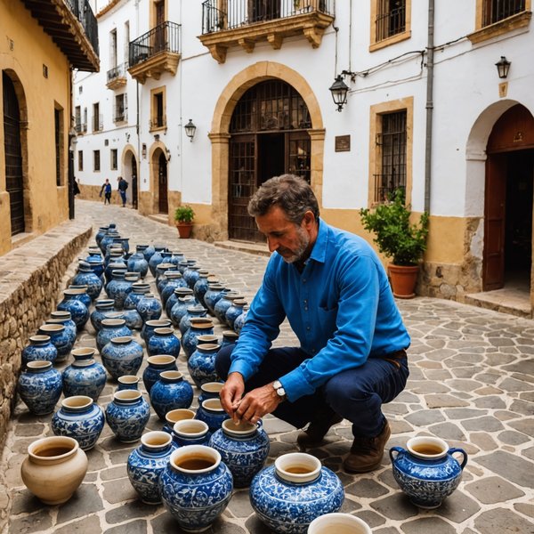 Où découvrir les traditions de la poterie artisanale à Ronda, Espagne?