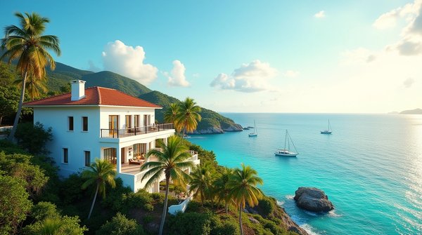 Location de villa vue mer à marie-galante : un rêve à portée !